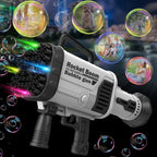 Bubble Gun for Kids | Bubble Machine 36 Holes Bazooka Bubble Gun with Bubble gun liquid | Electric Bubble Maker Toy with Low Price