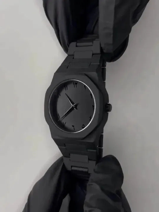 Premium Black Arabic Aura Smart Watch for Men | 100% Original Stylish Luxury Watch
