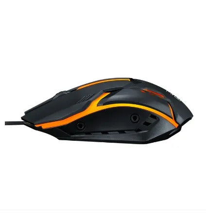 7 Colors LED Gaming Mouse - RGB BREATHING EFFECT - USB Wired Optical For PC / Laptop - Pro RGB 7 LED Sensor -