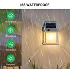 LED Solar Wall Lamp Outdoor Waterproof Up And Down Luminous Lighting Garden Decoration Solar Lights Stairs Fence Sunlight Lamp No Ratings