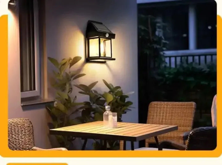 LED Solar Wall Lamp Outdoor Waterproof Up And Down Luminous Lighting Garden Decoration Solar Lights Stairs Fence Sunlight Lamp No Ratings
