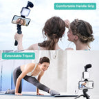 Vloging Video Making AY49 for Smartphone and Camera Vlogging Video Making Kit