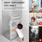 Refrigerator Lock for Child Safety Cabinet Lock Fridge Freezer Door Lock