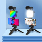 Vloging Video Making AY49 for Smartphone and Camera Vlogging Video Making Kit