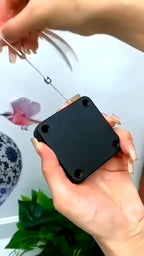Automatic Pull Cord Door Closer Punch-free Automatically Close for Sliding Door Glass Door Sensor Closer